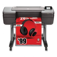 HP DesignJet Z6 24" Wide Format PostScript Inkjet Printer (T8W15A)